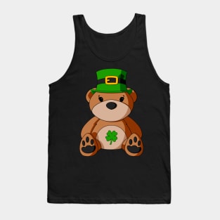 St. Patrick's Day Teddy Bear Tank Top